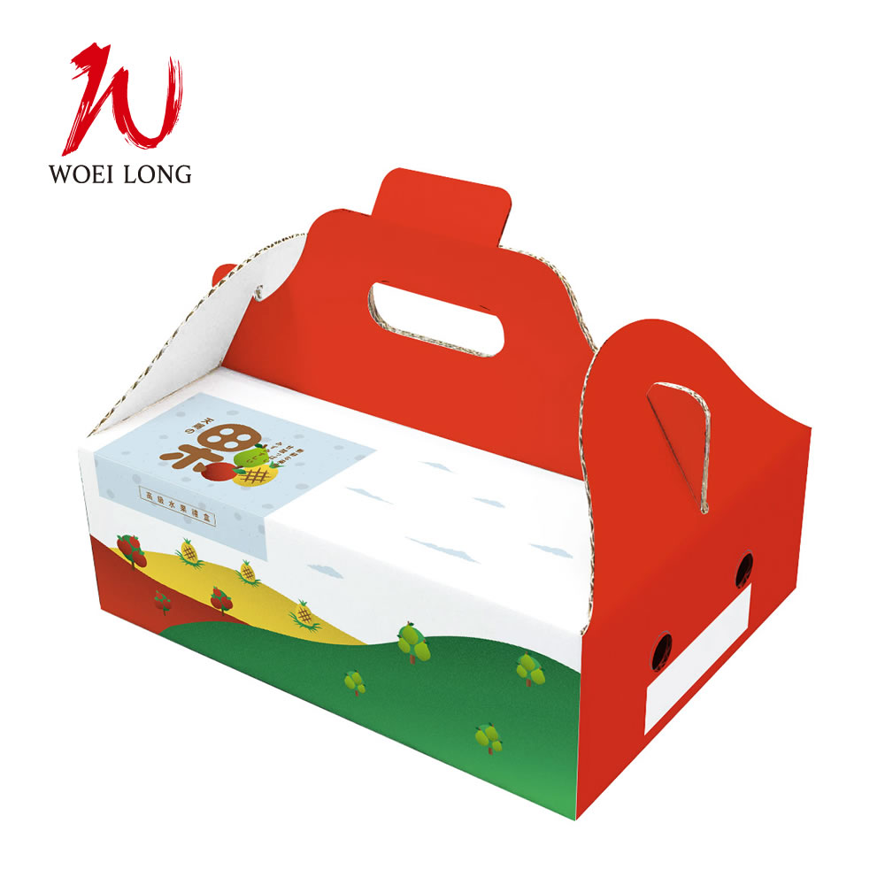 F-ALL-01 / Size：32.8＊24.1＊11.1cm / Material type：Corrugated paper / MOQ：500pcs